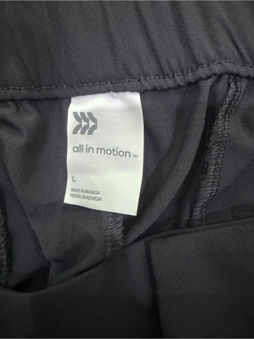 Men’s 360 Lifestyle- all in motion Black Straight Leg Chino Trousers Quick Dry - Picture 2 of 7